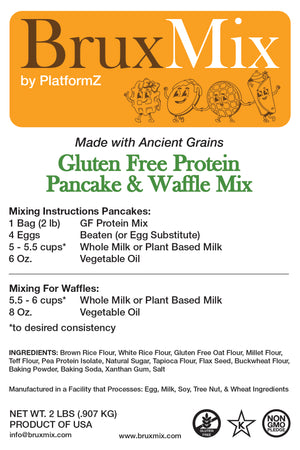 Gluten Free Protein Pancakes and Waffles - 2 LB